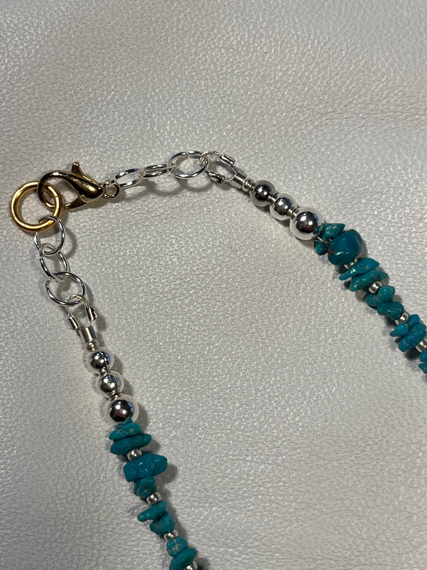 Turquoise Chip Necklace 1/1