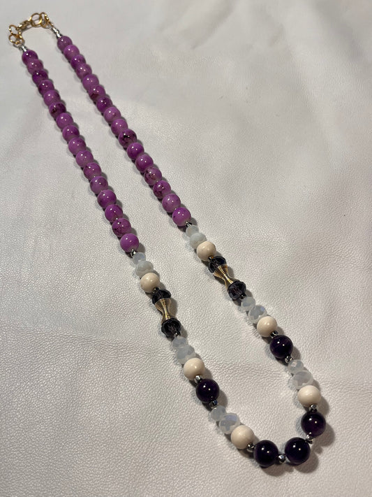Amethyst , Purple Necklace 1/1