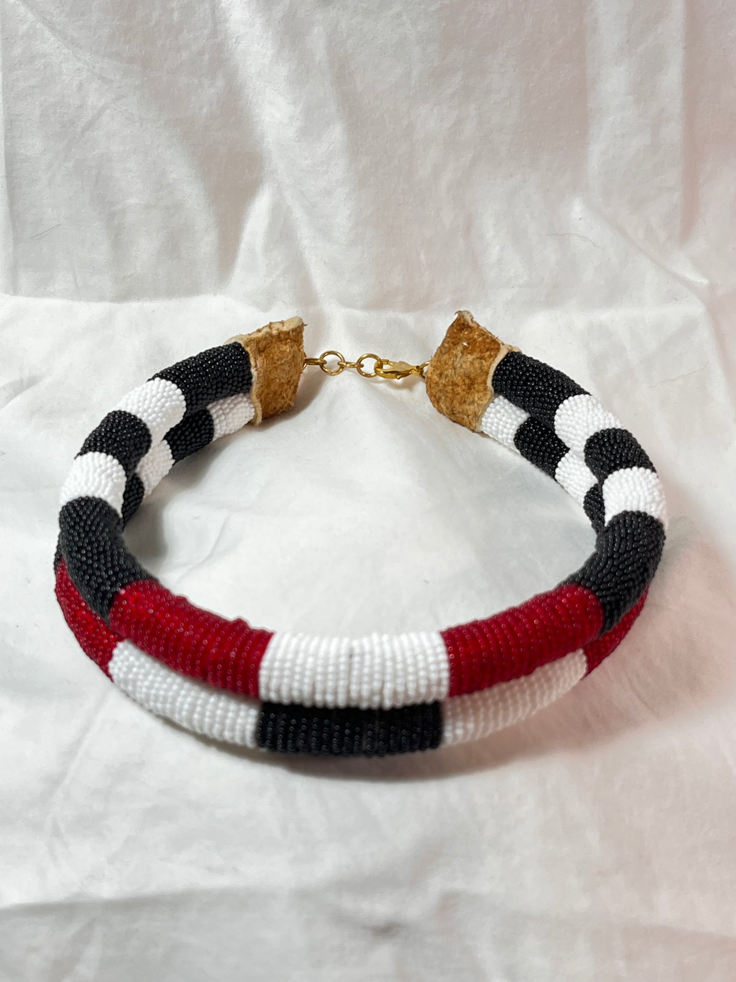 Beaded Rope Choker Necklace